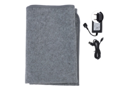 Manta Eléctrica De 160x80 Cm, Calentamiento Rápido, 3 Niveles, Lavable, 7,5 V, 3 A, Enchufe Europeo.
