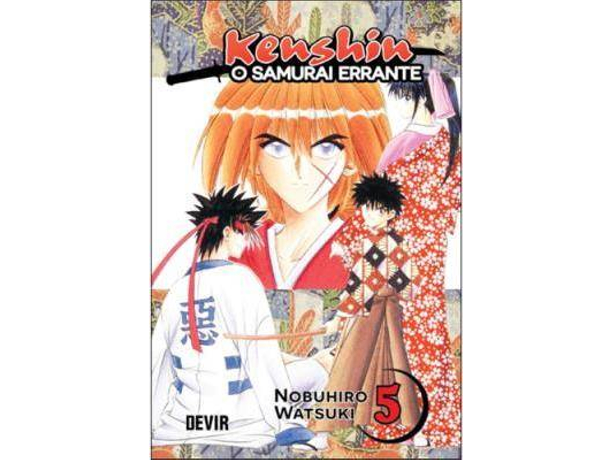 Libro Kenshin O Samurai Errante 05 A Esgrima na Era Meiji de Nobuhiro Watsuki (Portugués)