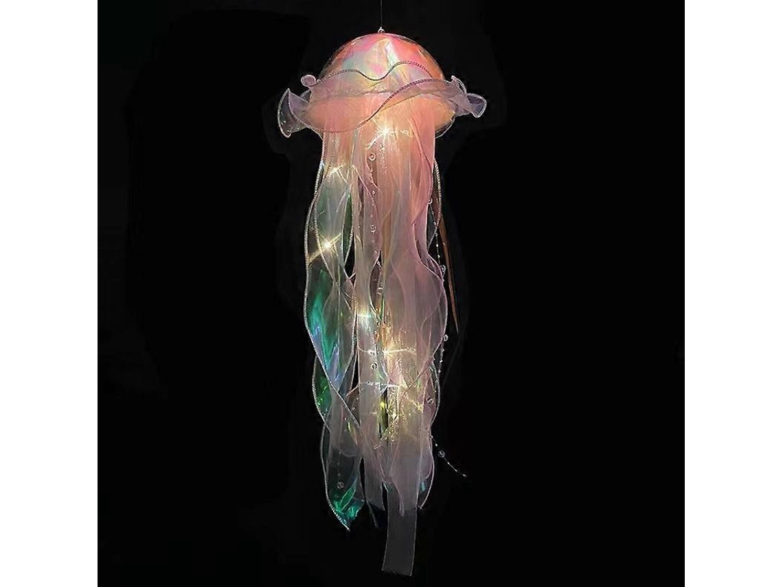 Lámpara de medusa luminosa con luz nocturna para decoración de dormitorios e iluminación ambiental de Rosewell