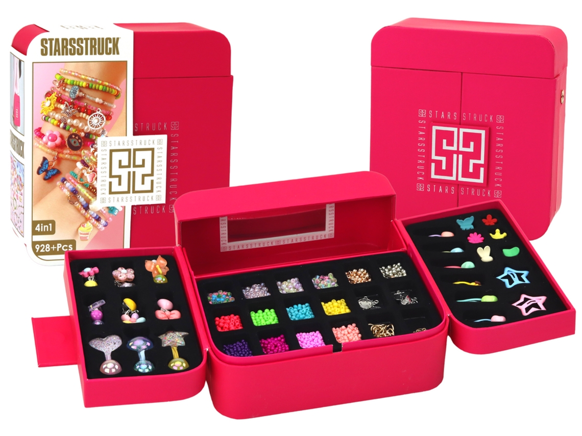 Set de joyería de belleza en caja con colgantes y gemelos B.active