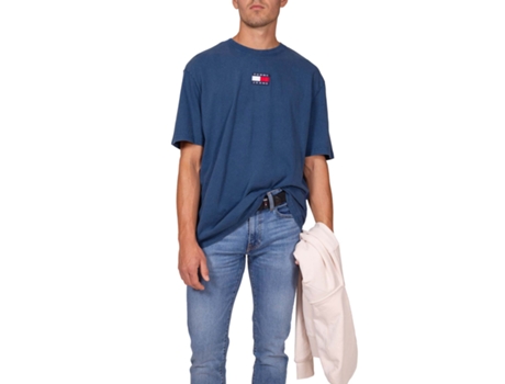 Camiseta de Hombre TOMMY JEANS Azul (XL)