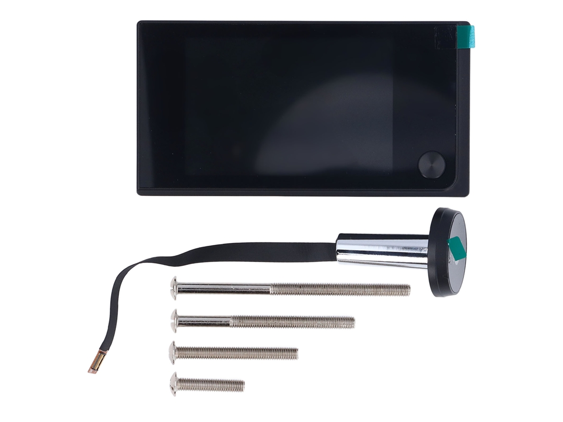 Cámara Bullseye Con Pantalla Lcd Hd De 3,5", Gran Angular De 120°, Para Puertas De Apartamentos.