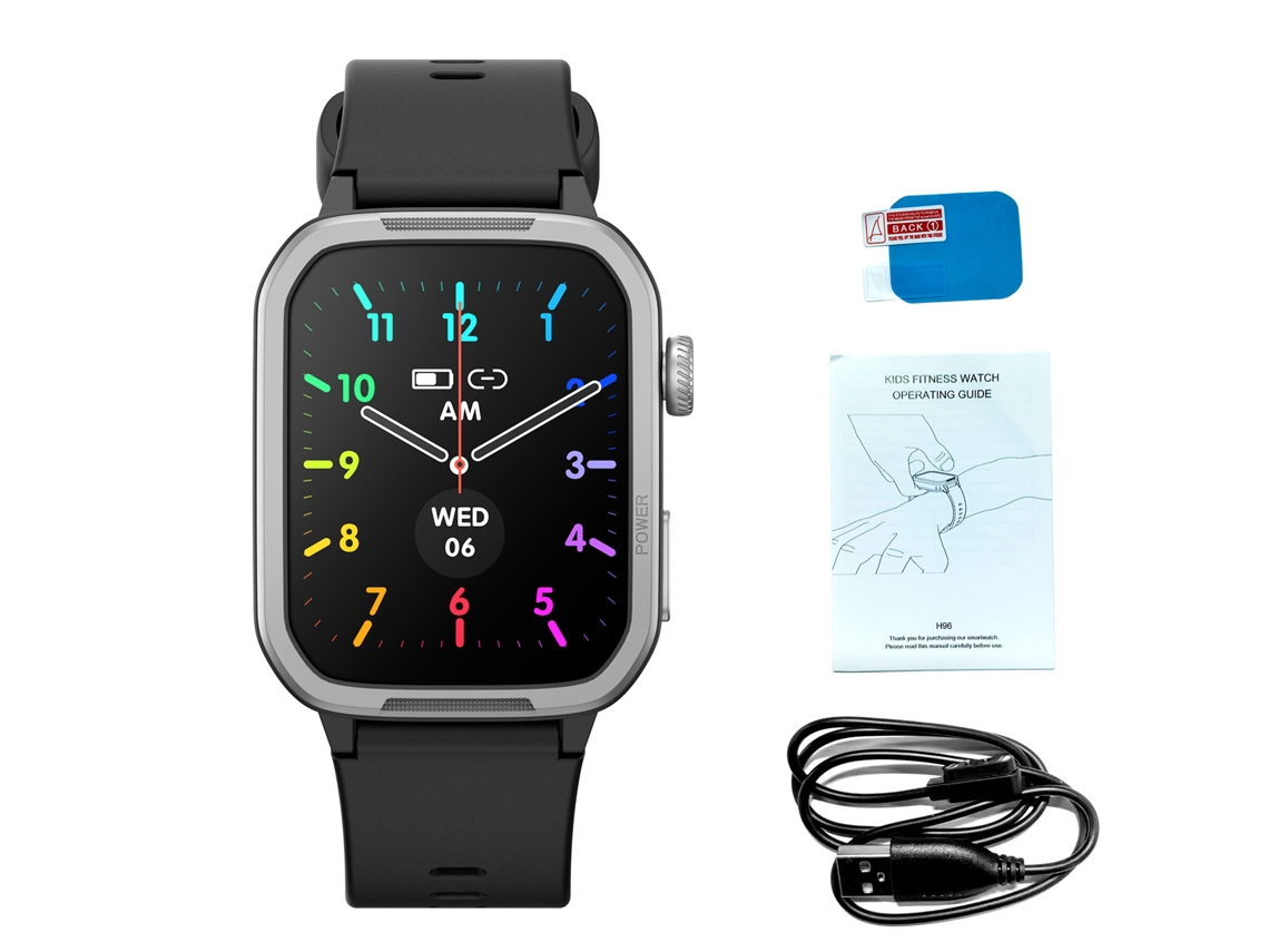 Reloj Inteligente Para Niños Con Pantalla Táctil De 1,54 Pulgadas, Juegos De Rompecabezas, Modos Deportivos Y Reproductor De Música