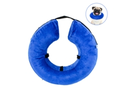 Collar Inflable De Pvc Para Mascotas, Ajustable Con Cierre De Velcro, Accesorio Para Mascotas