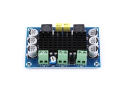 Módulo De Placa Amplificadora De Audio Digital, 1 Canal, 100 W, Cc 12v-26v Con Protecciones.