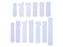 13 Piezas Molde De Silicona Decorativo