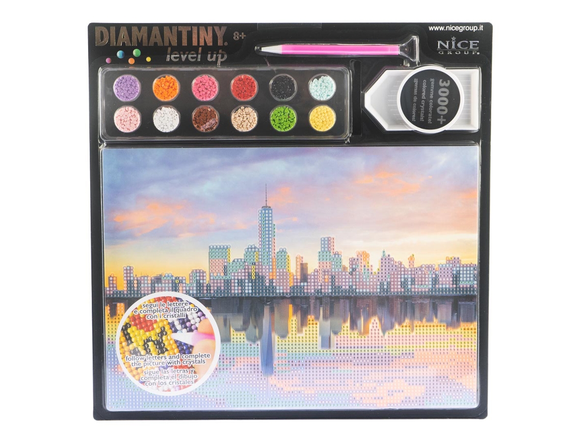 Pintar con Diamantes Ciudad NICE Diamantiny Level Up Manhattan 96322