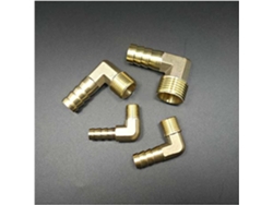 Adaptador De Conector Jardín Manguera Codo Macho 8 Mm Espiga Latón