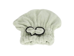 Gorro de ducha decorativo de secado rápido