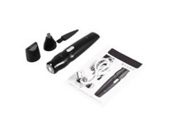 Aparador Elétrico 3 Em 1 Para Nariz Orelha E Bigode Com Carga Usb Care Device