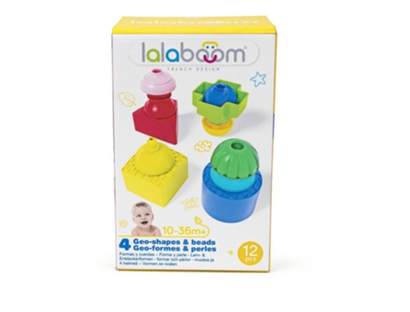 Lalaboom Geo Formas Y Perlas Educativas 12 Piezas