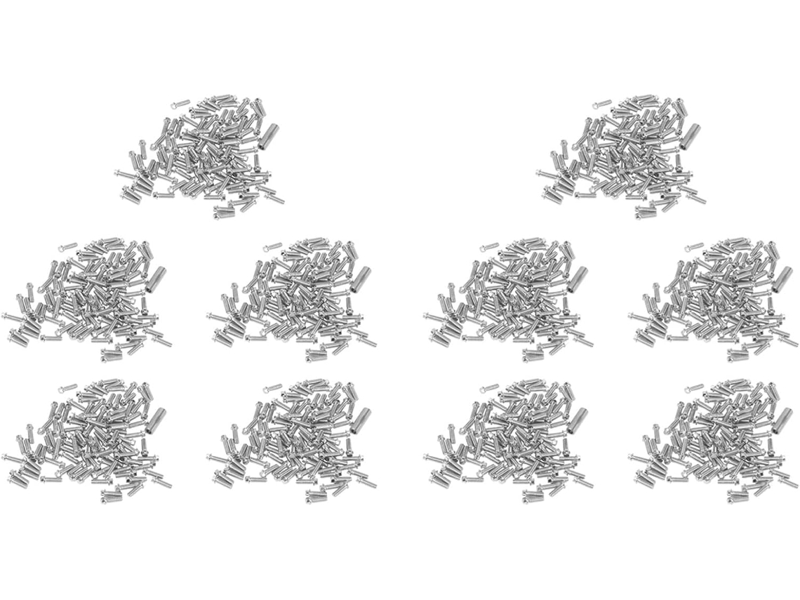 1000 Piezas De Tornillos Decorativos M2 Para Llantas De Ruedas De 1,9 Y 2,2 Pulgadas (medidas Imperiales) Para Coches Rc Axial Crawler Scx10 A Escala 1/10