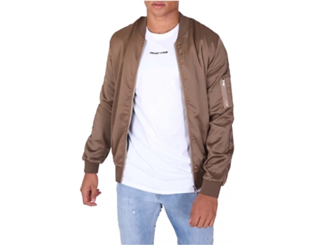 Abrigo PROJECT X Poliéster Hombre (XS - Marrón)