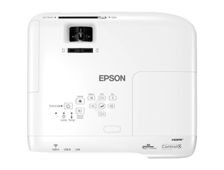 Epson Eb-982W Datashow Proyector de techo/suelo 4200 Ansi Lumens 3Lcd Wxga 1280X800 Blanco