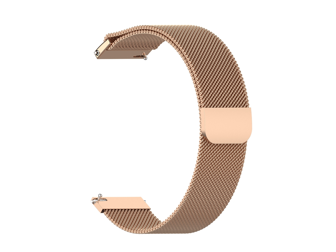 Correa Pulsera Milanese Mesh para Amazfit Bip Rosa Dorado