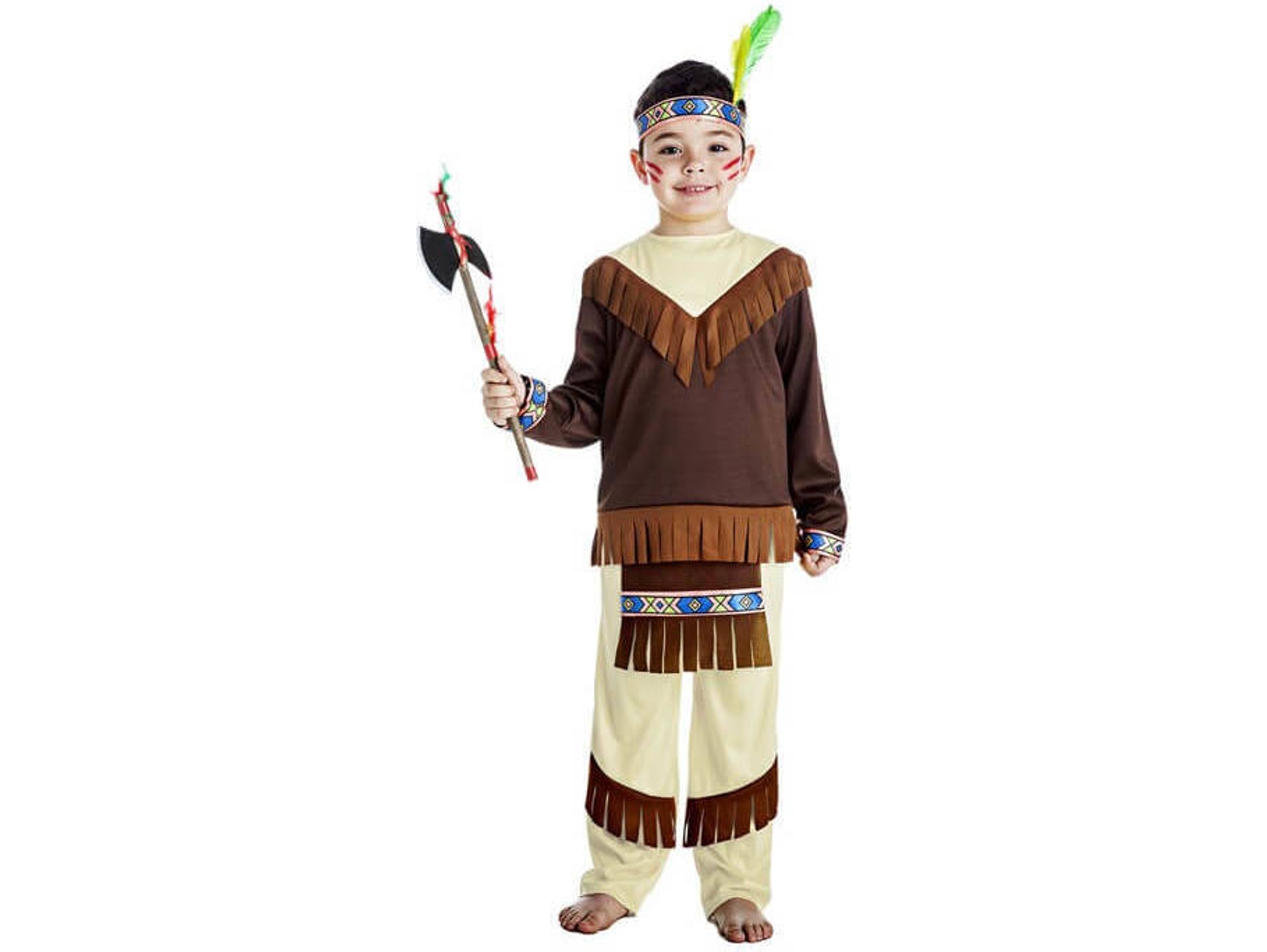 Disfraz de Niño DISFRAZZES Indio Apache (Talla: 7 a 9 años)