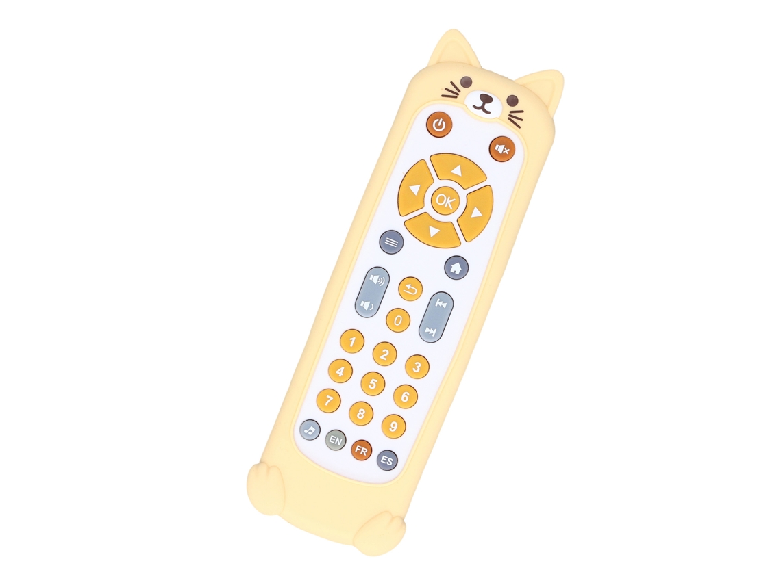 Juguete Infantil Con Control Remoto, Simulación Musical Educativa, Con Cubierta De Silicona Y Gato.