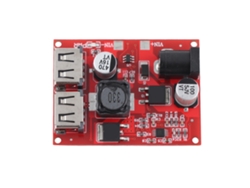 Módulo De Fuente De Alimentación Regulada Reductora De 9v/12v/36v A 5v 3a Con Doble Salida Usb Para Carga De Automóviles