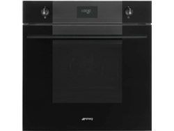 Horno SMEG Linea SF6101TB3 (70 L - 60 cm - Hidrolítico - Negro)
