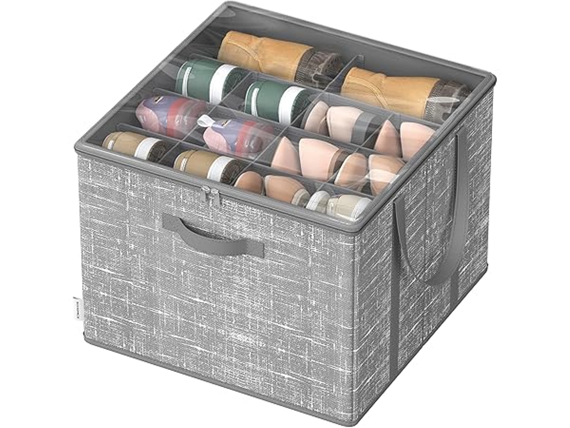 Caja Para Guardar Calzado, Gran Capacidad Hasta 16 Pares, Uso En El Habitación, Pasillo O Armario, Hogar, Moderno, Funcional, Orden Eficie