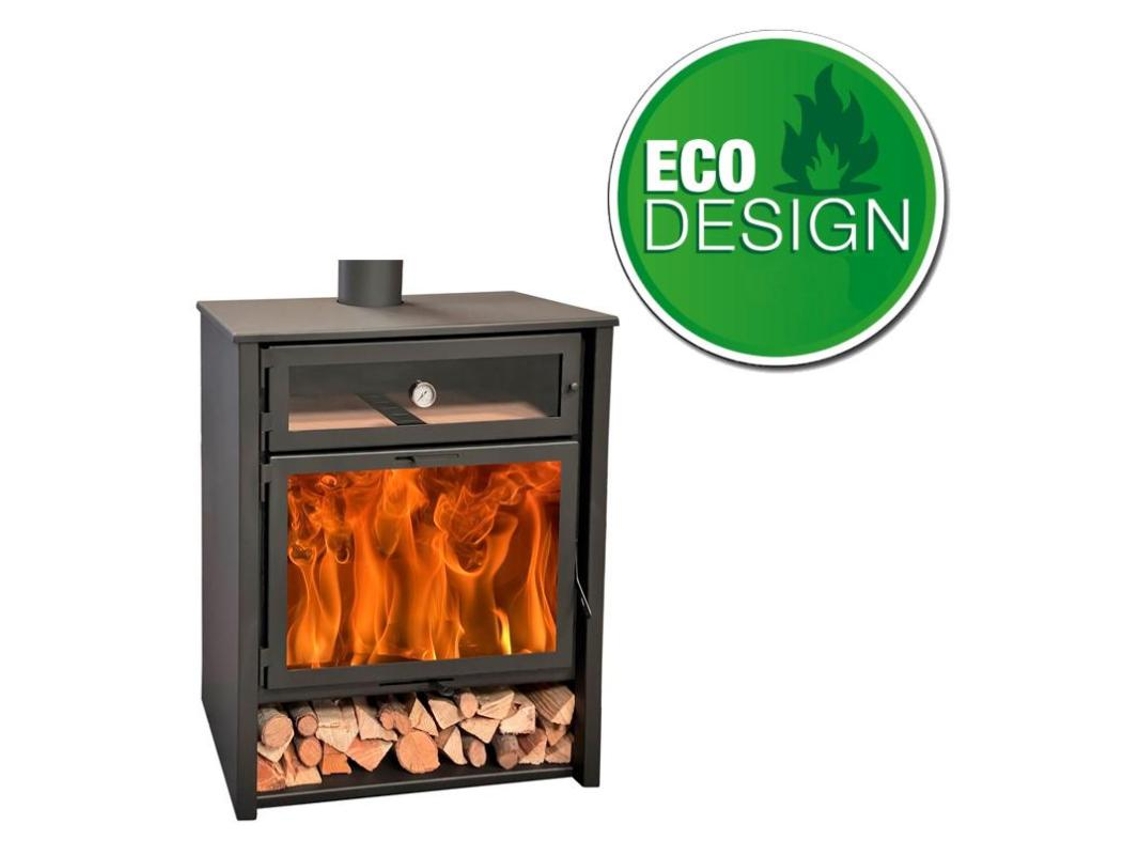 Estufa Leña Zeux Horno 800 Ecodesing S-vertical 150