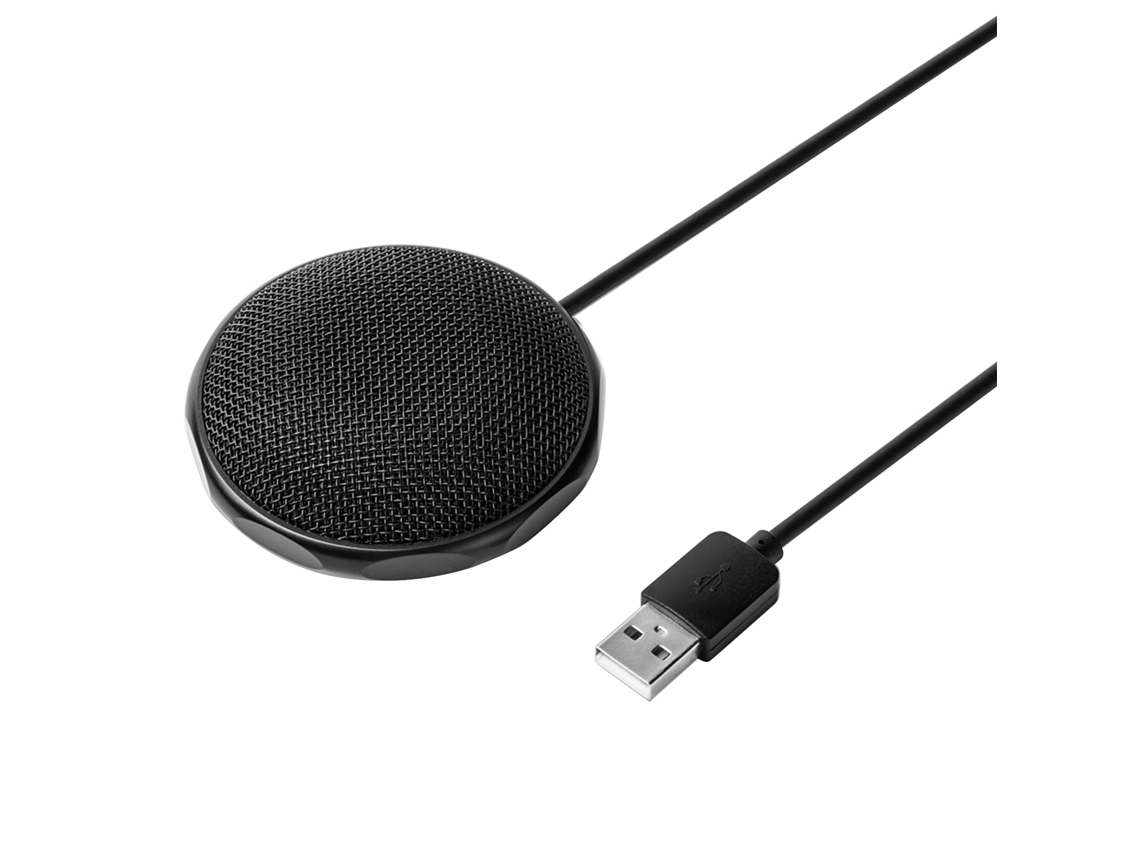Microfone Condensador Usb Omnidirecional Anti-ruído Para Pc Laptop Reuniões Bate-papo Gravação Jogos