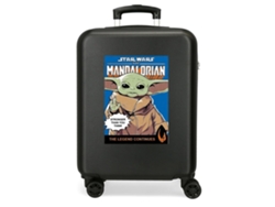 Maleta de Cabina STAR WARS The mandalorian (Abs - Negro - 38 x 55 x 20 cm)