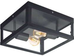EGLO Lámpara de pared exterior Alamonte 1 negra 4832