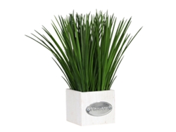 Decoración con Plantas Artificiales en Macetas para Escritorio de Oficina KOFIHETY