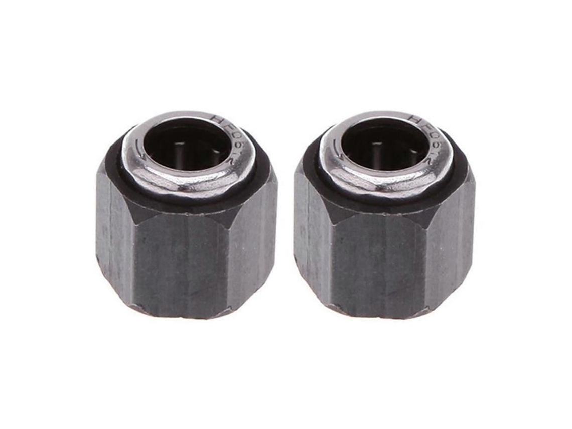 2026 2 piezas Tuerca hexagonal R025 12 mm Rodamiento unidireccional para coche RC Nitro 1:10 Motor del Reino Unido