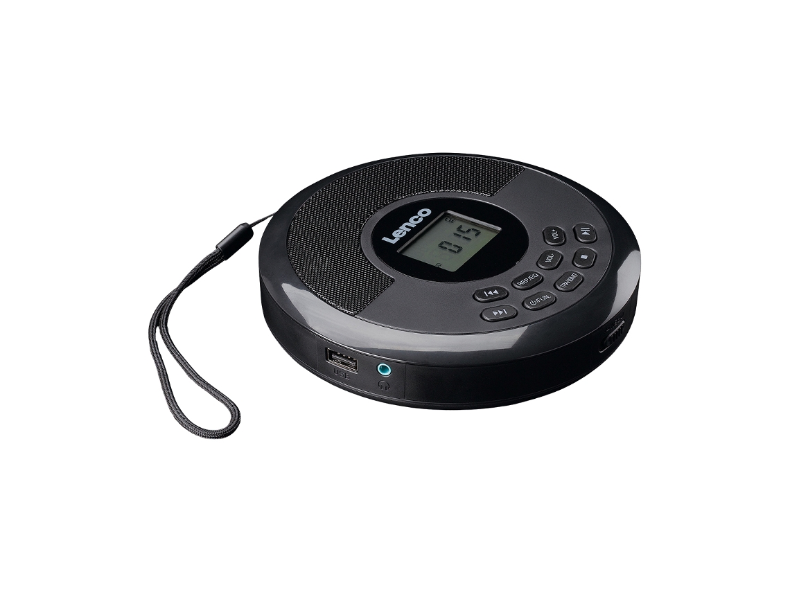 Discman Recargable Para Cd Y Mp3 Con Altavoces Bluetooth