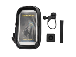 2026-bolso Porta Móvil Para Bicicleta Eléctrica 5.8 Pulgadas Impermeable Soporte Giratorio 360 Grados Antichoque Bolsa De Manillar