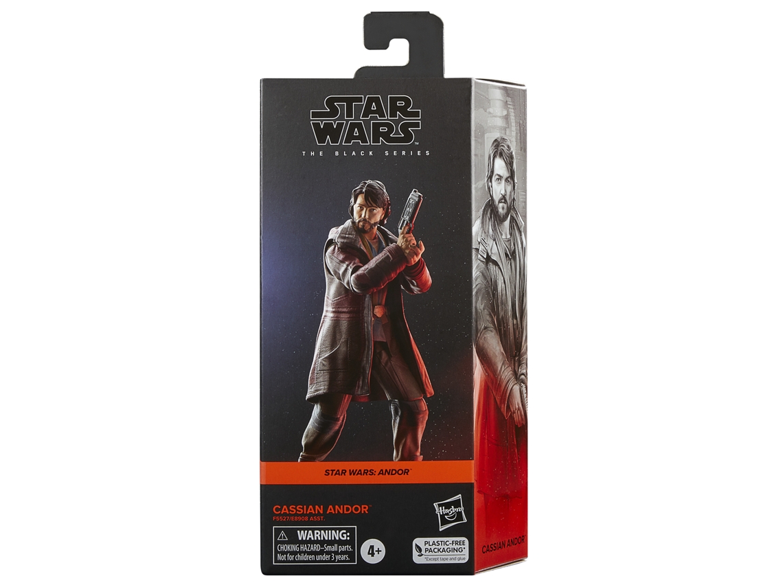STAR WARS The Black Series Cassian Andor Figura STAR WARS 4 Años