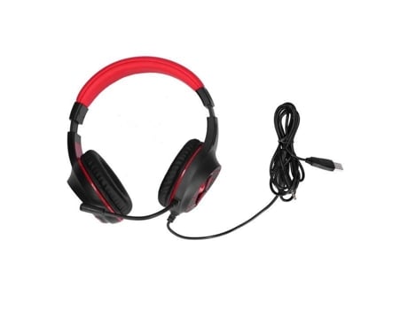 HURRISE 3 Auriculares para juegos con cable Auriculares estéreo para juegos Auriculares luminosos con cable de 3 5 mm con micrófono y casete de víd...