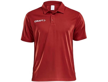 Polo de Hombre CRAFT Progre Piqué Tenis Rojo (XS)