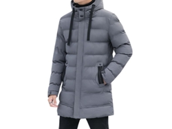 2026-abrigo Con Capucha Para Hombre Mystdiy De Invierno Grueso Y Cálido Relleno De Padding