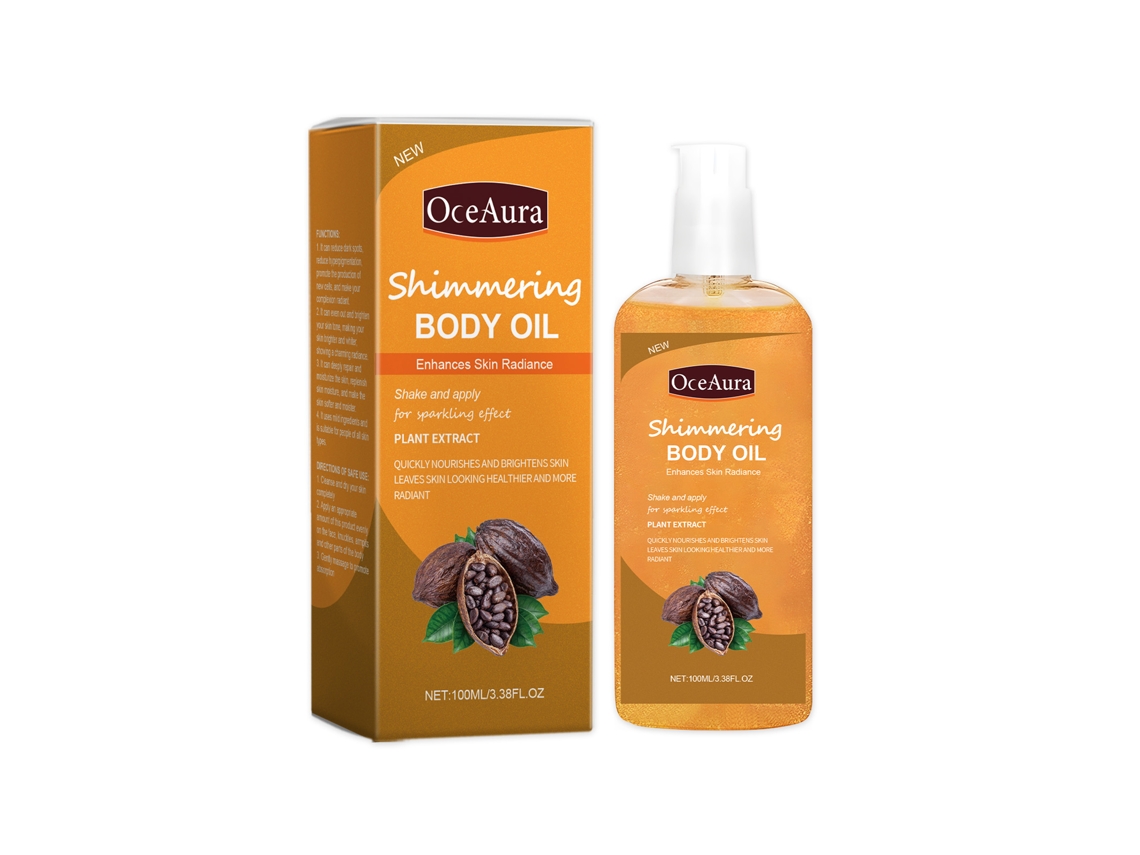 Aceite corporal hidratante para una piel radiante