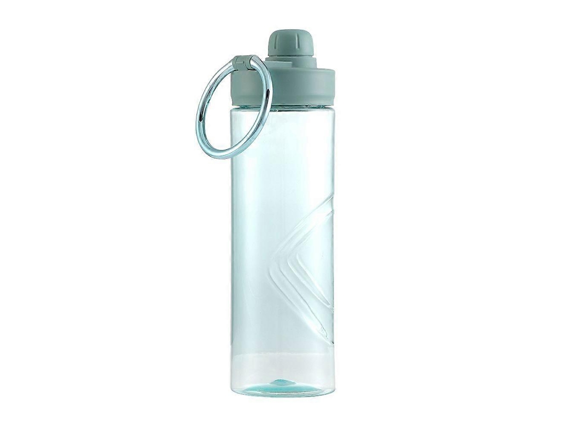 Botella deportiva portátil de 390 ml para viajes, a prueba de fugas con asa, cuerda Greenslowmoose