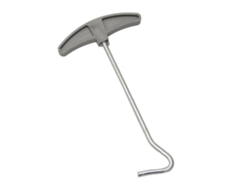 Extractor De Clavos Para Tiendas De Campaña Con Mango Cómodo, Plástico Y Aleación Ligera, Eficiente Para Acampar, Carpas