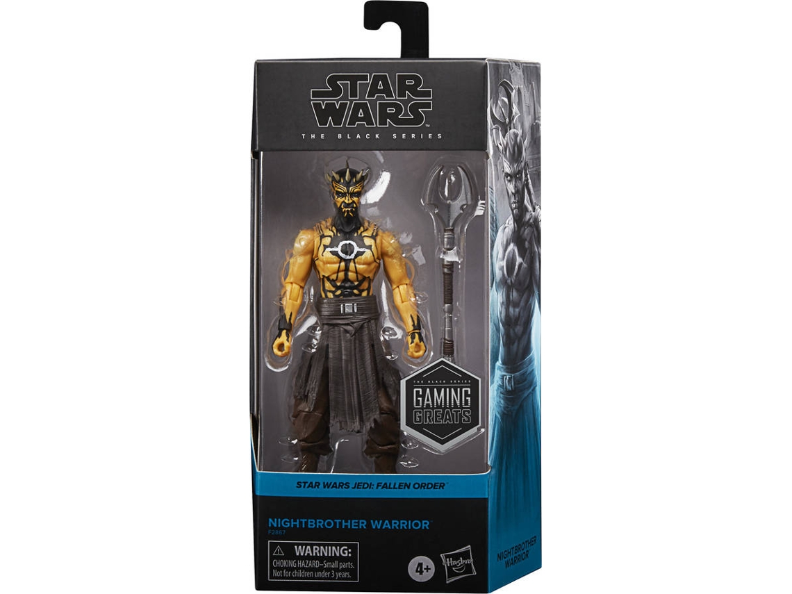 Figura de Acción STAR WARS Guerrero Hermano de la Noche The Black Series (Edad Mínima: 4 años)