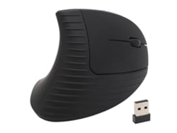 Rato Vertical Sem Fio Ergonomico 2.4g Dpi Ajustavel Recarregavel Para Laptop Pc Com Adaptador Usb