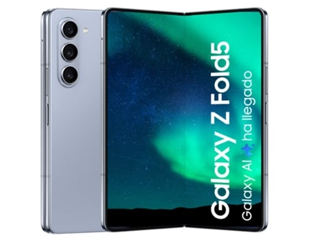 Smartphone SAMSUNG Galaxy Z Fold 5 (7.6'' - 12 GB - 256 GB - Azul Glacial)