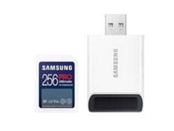Tarjeta De Memoria Memoria Flash Samsung Mb Sy256sb/ww Lector De Tarjeta Sd 256gb Sdxc Pro Ultimate Retail (cl10)