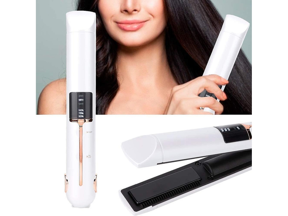 Plancha de pelo YIZHOOD Adc017 150 a 200 ℃ Rojo
