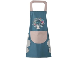 Este Delantal De Cocina Impermeable Para Mujer Cuenta Con Un Bolsillo Para Toalla Y Varios Bolsillos. Es Perfecto Para Cocinar Y Hornear.