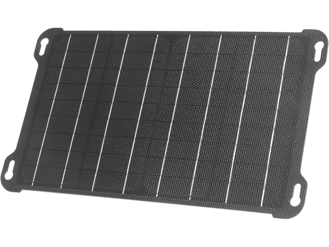 Cargador Solar De Silicio Monocristalino De 15 W Con Alta Tasa De Conversión.