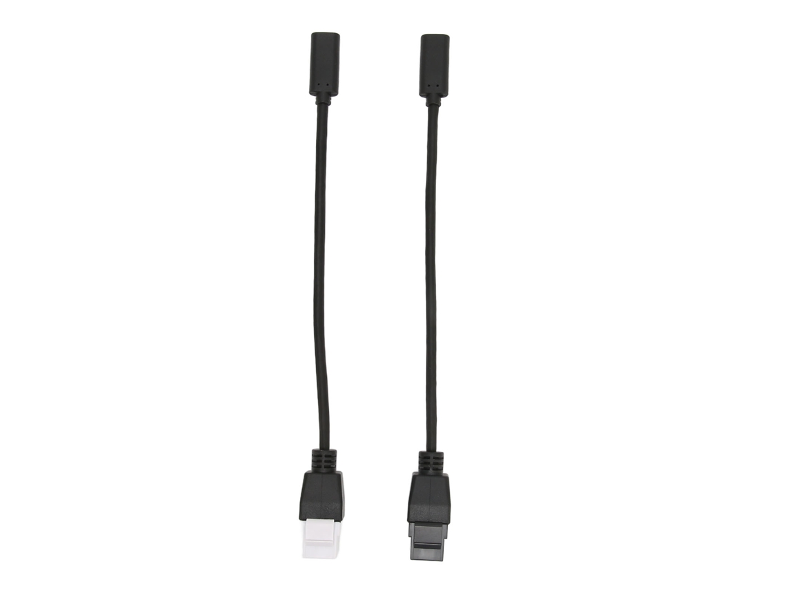 2 Cables Adaptadores Extensores Con Conector De Pared Usb C Keystone Hembra A Hembra