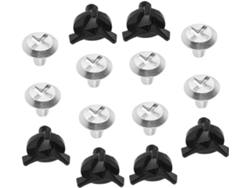 1 Juego De Tornillos Para El Reemplazo De La Visera Del Casco Para Cascos Y Motos De Cross – Suministros