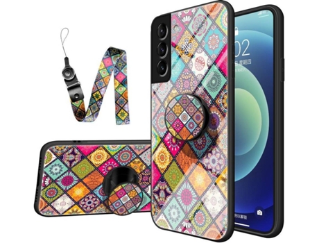 Funda Samsung Galaxy S22 5G HFS-HOUSE Mandalas (Multicolor)