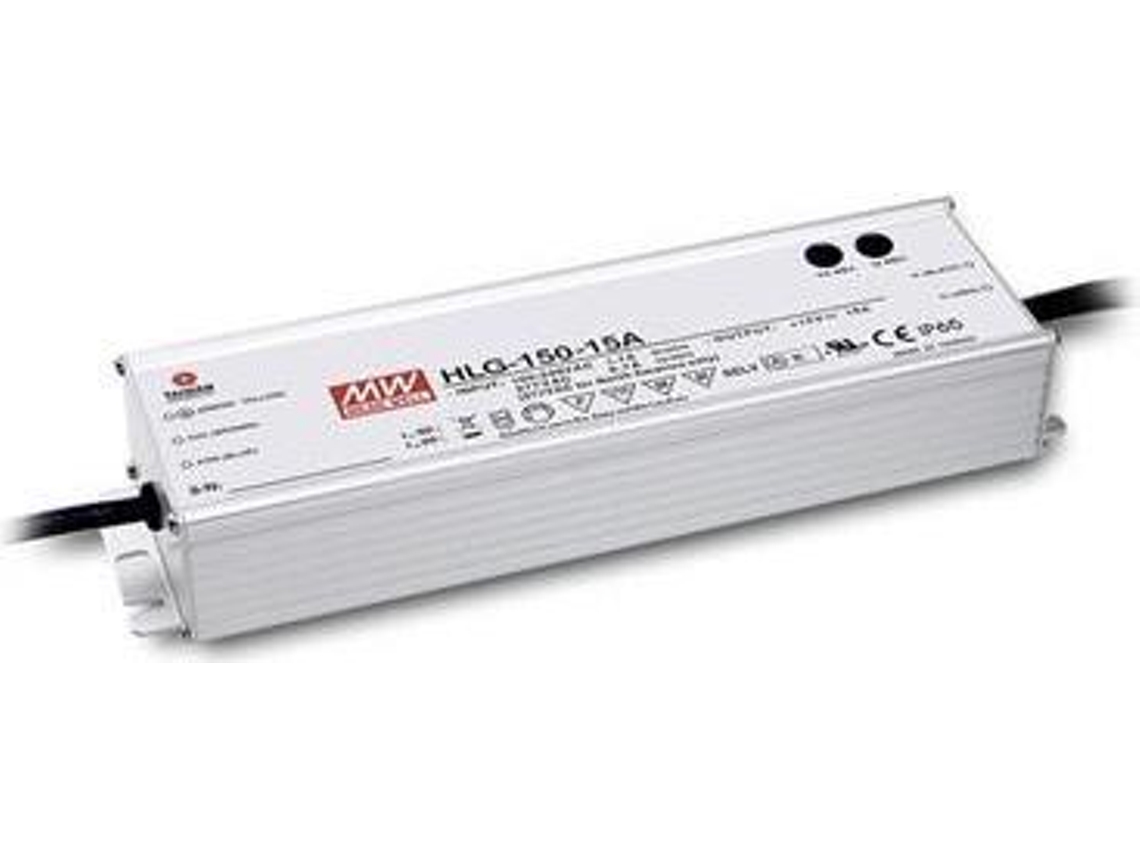 Lámpara Hlg 150h 48b de 150 W, IP20, 90 W, 305 V, 48 V, 68 mm, 220 mm, Mean Well (Hlg 150h 48b)